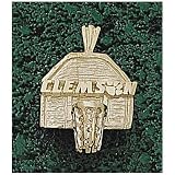 LogoArt Clemson Tigers 10K Gold Backboard Pendant