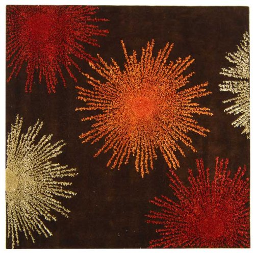 Safavieh Soho SOH712B Brown 8' Round Area Rug