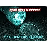 Maglite&reg; Flashlight Lens Shatterproof Crystal Clear Polycarbonate Upgrade (C & D Model)