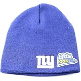 New York Giants Youth Size Knit Beanie- Blue