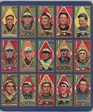 Mousepad picturing old baseball cards (circa 1911) T205 series