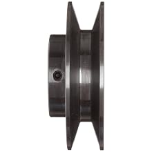 Martin BK47 1 1/8 FHP Sheave BS, 4L/5L or B Belt Section, 1 Groove, 1-1/8" Bore, Class 30 Gray Cast Iron, 4.45" OD, 5575 max rpm, 3.7 Datum/4.1 Datum