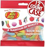 Sour Neon Inchworms 2.3 lb case