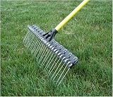 Deluxe Grounds Rake - Superior Leaf Rake