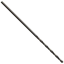 Precision Twist C20R18 High Speed Steel Jobber Length Drill Bit Set with Metal Case, Black Oxide Finish, 118 Degree Conventional Point, Wire Size, 20 piece, #80 to #60