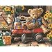 Dimensions PaintWorks/Paint By Number, Teddy In Wagon