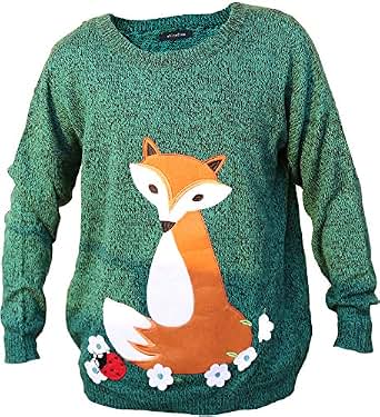 fox ugly christmas sweater