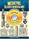 Medieval Illustrations CD-ROM and Book (Dover Pictorial Archives)