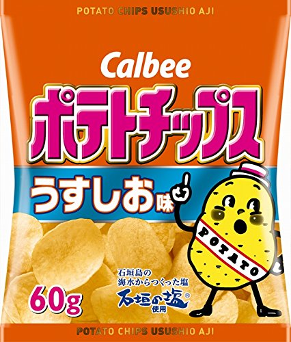 カルビー ポテトチップス うすしお味 60g×12個
