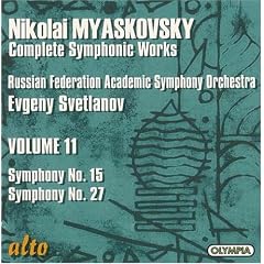 Myaskovsky Sinfonien 15+27