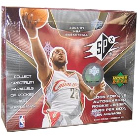 2006/07 Upper Deck SPx Basketball Hobby Box