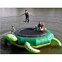 Island Hopper Turtle Jump 15 Foot Water Trampoline - 15-Foot