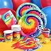 Tie Dye Basic Party Supply Pack