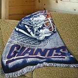 NFL New York Giants Acrylic Tapestry Throw Blanket