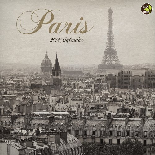 2014 Paris Wall Calendar