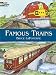 Famous Trains (Dover History Coloring Book)