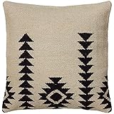 La Paz Kilim Pillow, 18"Hx18"Wx4"D, IVORY