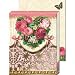 Roses Embellished Pocket Note Pads - Red and pink roses, One