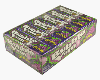 Bubble Yum Grape 18 - 5 Piece Packs by Hershey's