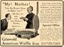 1910 Ad Griswold American Waffle Iron Breakfast Food - Original Print Ad