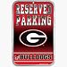 bulldog32 - Georgia Bulldogs Reserved Parking Sign