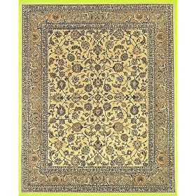 8x10 Beige Hand Tufted Wool Tabriz Rug by Heritage Unlimited