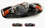 Cressi Sub Lince Gamma Two Window Mask Snorkel Pro-Line Set