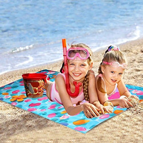 100% Cotton Beach Towel for Kids (70*130 Cm) Printed Pattern Plain Dyed Pool Bath Towels Velour Bathroom Quick-drying Washcloth