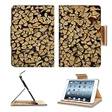 Woods Prepared For Winter 3DTech Apple Ipad Mini Flip Case Stand Smart Magnetic Cover Made to Order Premium Deluxe Pu Leather