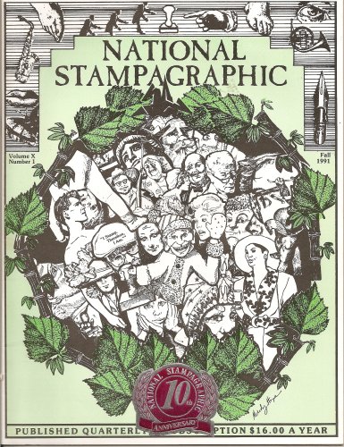 National Stampagraphic Magazine (Rubber Stamp) - Fall 1991 (Vol. X; No. 1)