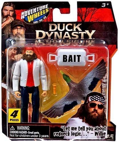 Adventure Wheels Duck Dynasty Figure Willie by Tree House Kids