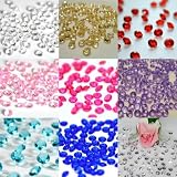 5000 Diamond Scatter Crystals Wedding Table Decoration by Wedding Bliss - Clear - Choose From Many Colours - For 6-10 tables Kitchen & Housewares