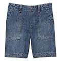 Cherokee Classic Blue Stone Toddler Boys' Denim Short - 2T
