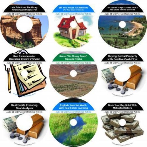 The Inventive 9 CD Nothing Down, Millionaire Making Real Estate Mentoring System