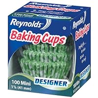 Reynolds Baking Cups, Designer Mini, 100-Count  (Pack of 24)