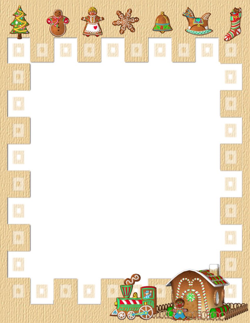 Christmas Gingerbread Man & House Stationery Printer Paper 26 Sheets | eBay