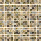 Sample - E09 Aries Slate Mini Glass Stone Mosaic Sample
