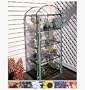 4 Tier Indoor / Outdoor Juliana Plant Growing Rack - A Small Greenhouse to Grow Plants, Flowers, Seedlings