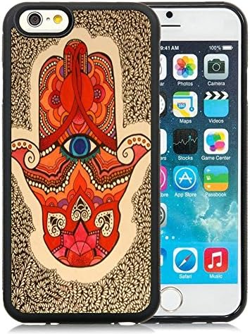 Custom Iphone 6/6s Cover TPU Hamsa hand Personalized phone Case