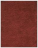 Anji Mountain Bamboo Rug Co. 7-Foot-by-10-Foot Bamboo Area Rug, Crimson