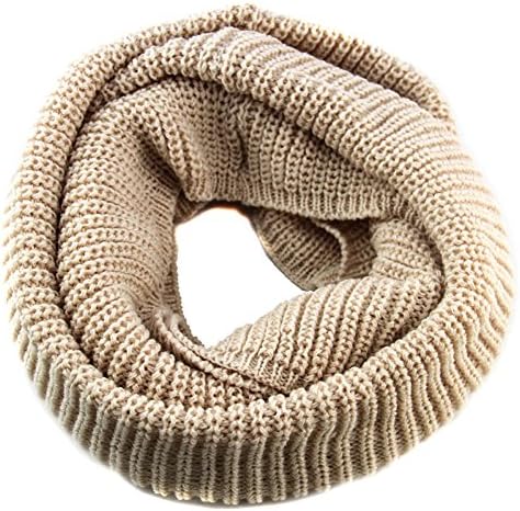 Nsstar 2014 Fashion Unisex Women Men Boys Warmer Winter Thick Knit Wool Soft Infinity Scarf Neck Long Scarf Cowl Hood Shawl