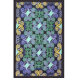 Celtic Mardi Gras Tapestry Sheet 60x90 Inches