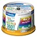 三菱化学メディア Verbatim BD-R DL 2層式 (ハードコート仕様) 1回録画用 50GB 1-4倍速 スピンドルケース 50枚パック ワイド印刷対応 ホワイトレーベル VBR260YP50V1