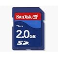 Sandisk 2GB SD Card Twinpack - Retail Pack