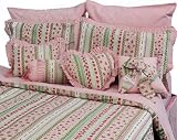 Girls Print Twin Duvet Cover Set 3 Pc Set