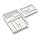 Madesmart 3 by 15 by 11-1/2-Inch Junk Drawer Organizer, White