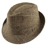 Jaxon Hats Plaid Trilby