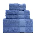 Contemporary Home 6-pc Towel Set- Picasso Blue