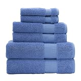 Contemporary Home 6-pc Towel Set- Picasso Blue