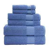 Contemporary Home 6-pc Towel Set- Picasso Blue